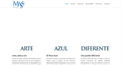 Desktop Screenshot of museoazul.com